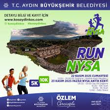 Aydın’ın kalbinde ‘Run Nysa’ etkinliği başlıyor
