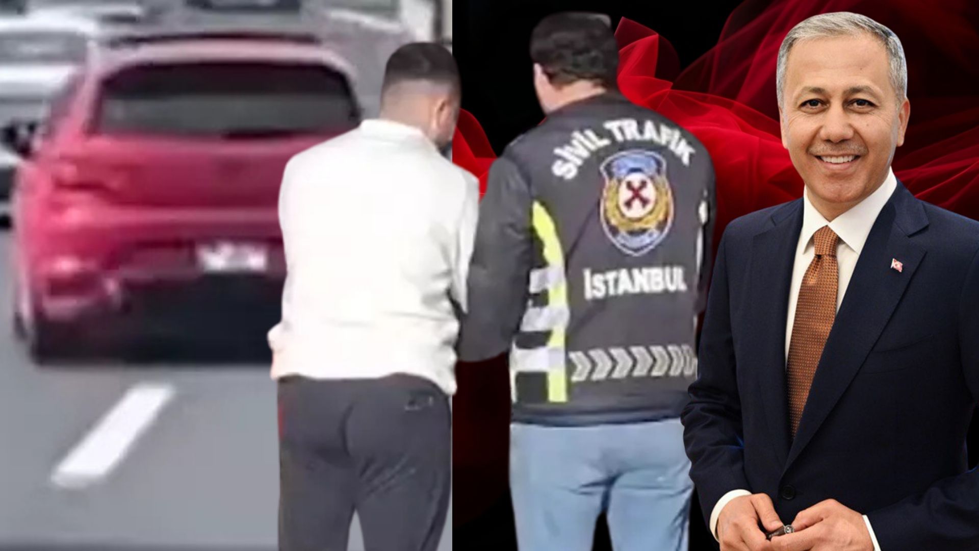 Makas attı İçişleri Bakanı'na yakalandı!
