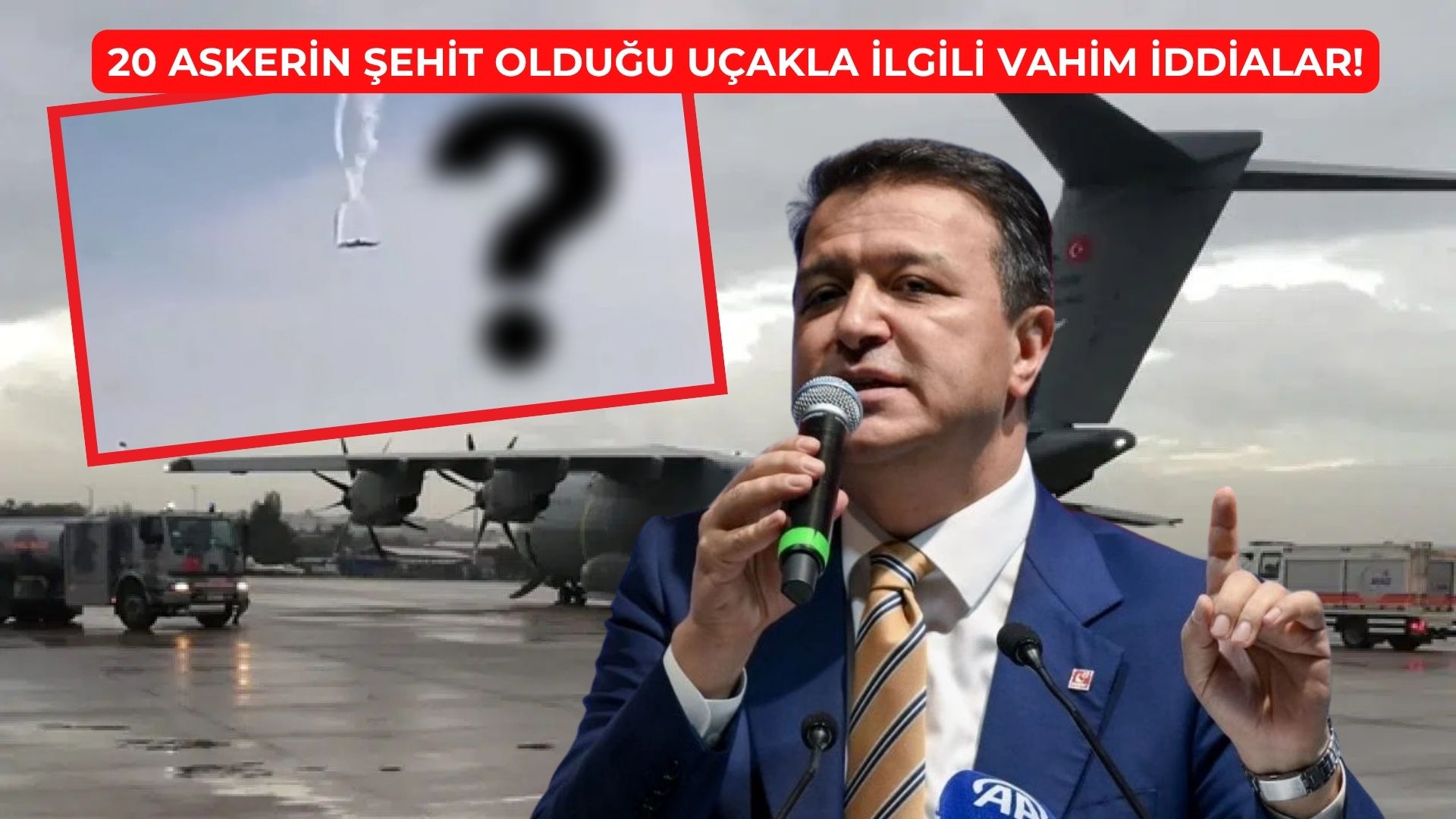 Uçak Kazasında Vahim İddialar: “Uçak 1963 Model, Suudi Arabistan'dan 2.el..."