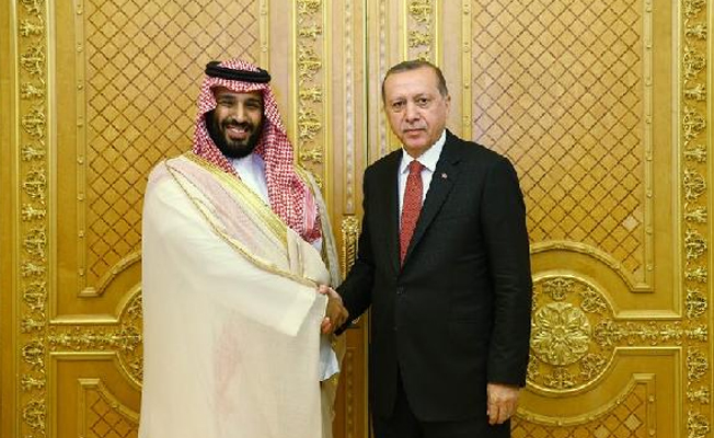Erdoğan, Suudi Arabistan Veliaht Prensi'ni kabul etti!