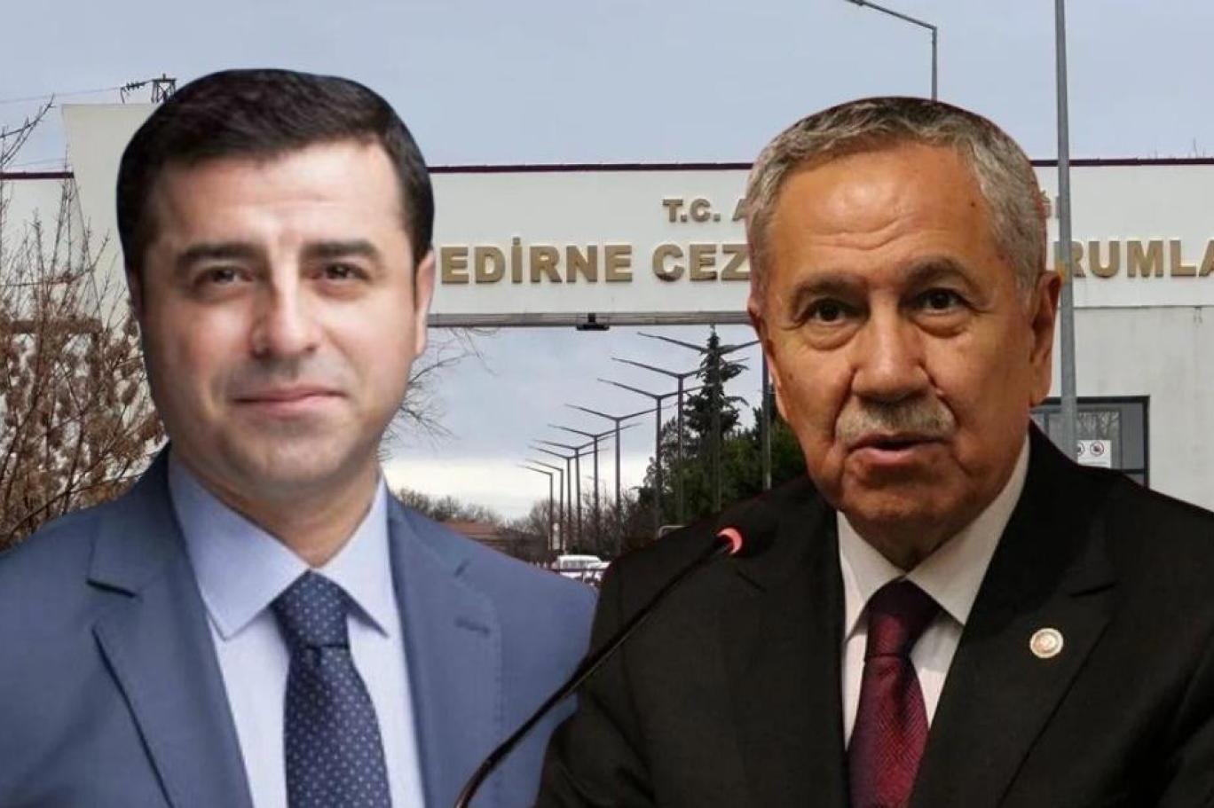 Arınç’tan Demirtaş’a cezaevi ziyareti sonrası sitem: “Sözlerimi çarpıtmakla suçladı...”