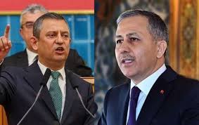 CHP lideri Özgür Özel’den Bakan Yerlikaya’ya sert çıkış: “Yakamızdan düşün”