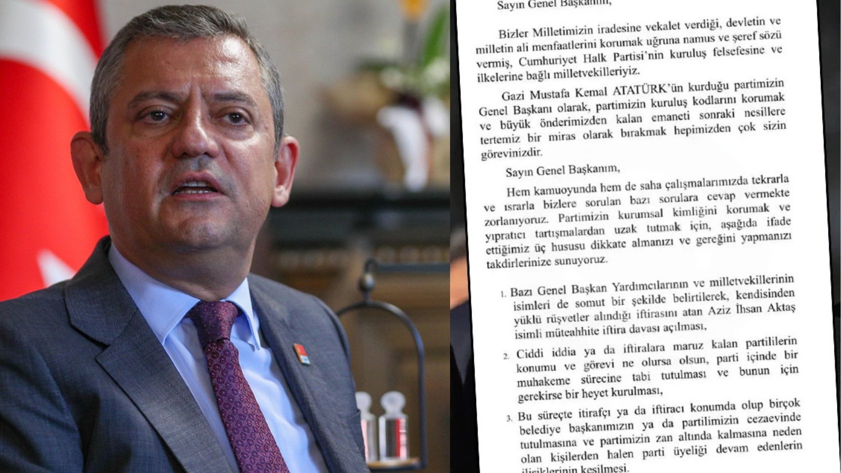 Eski CHP Vekillerinden Özgür Özel’e Flaş Mektup: Acilen Parti İçi Heyet Kurulsun...