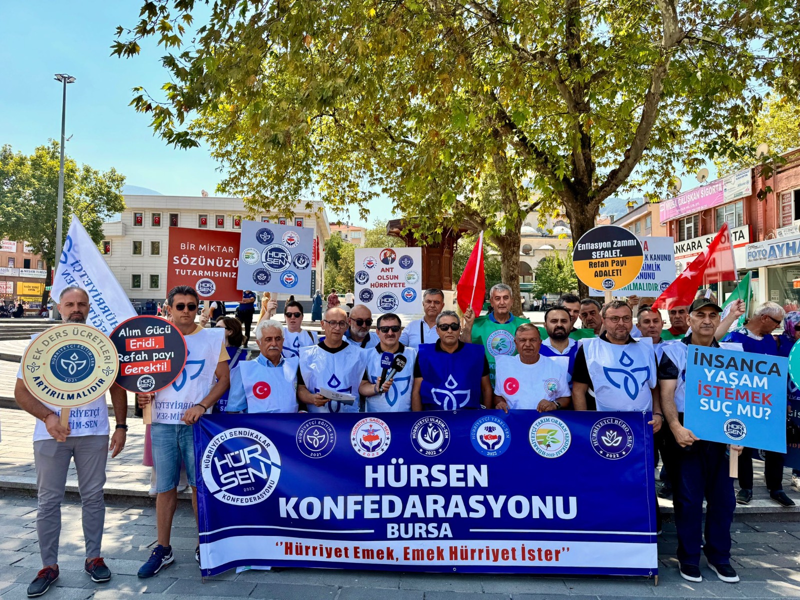 Hür-Sen’den Enflasyon Tepkisi: “Refah Payı Artışı Zorunludur”