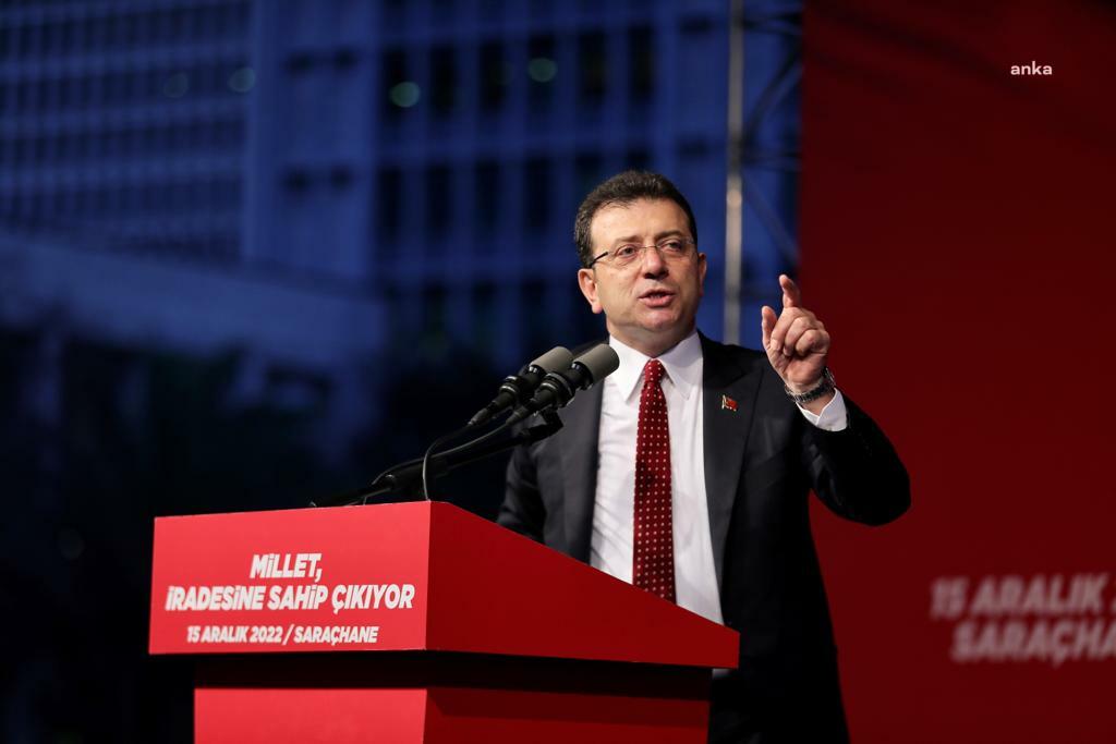 İmamoğlu: “Ben susmayacağım… millet sandıkta bu zihniyeti tarihe gömecek”