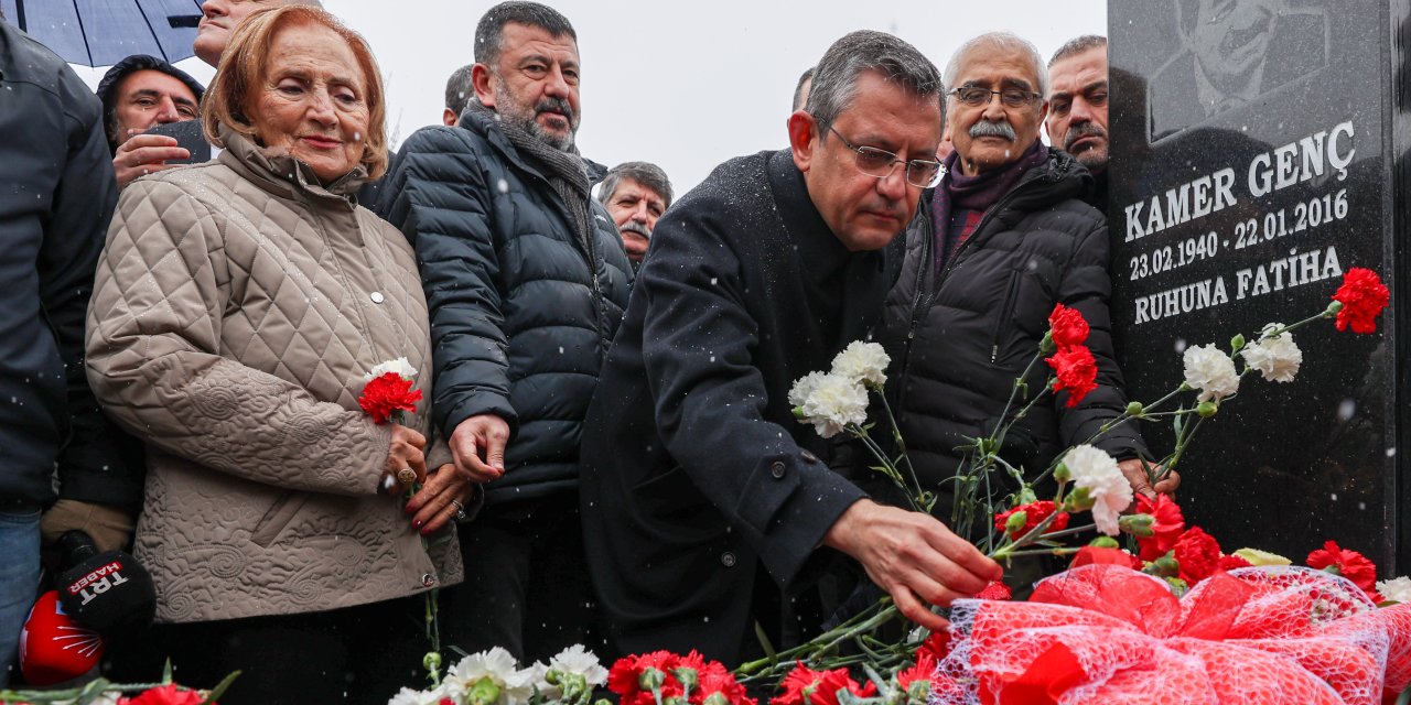 CHP Genel Başkanı Özel'den Kamer Genç mesajı: 'Çok özledik, hiç unutmadık'