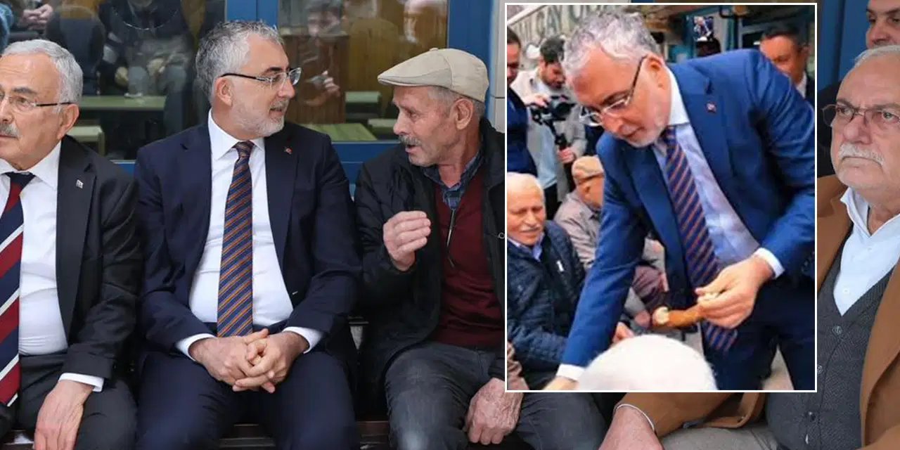 AKP’li bakanın ikramı da maaşlar gibi eksik oldu: Emekliye yarım simit!