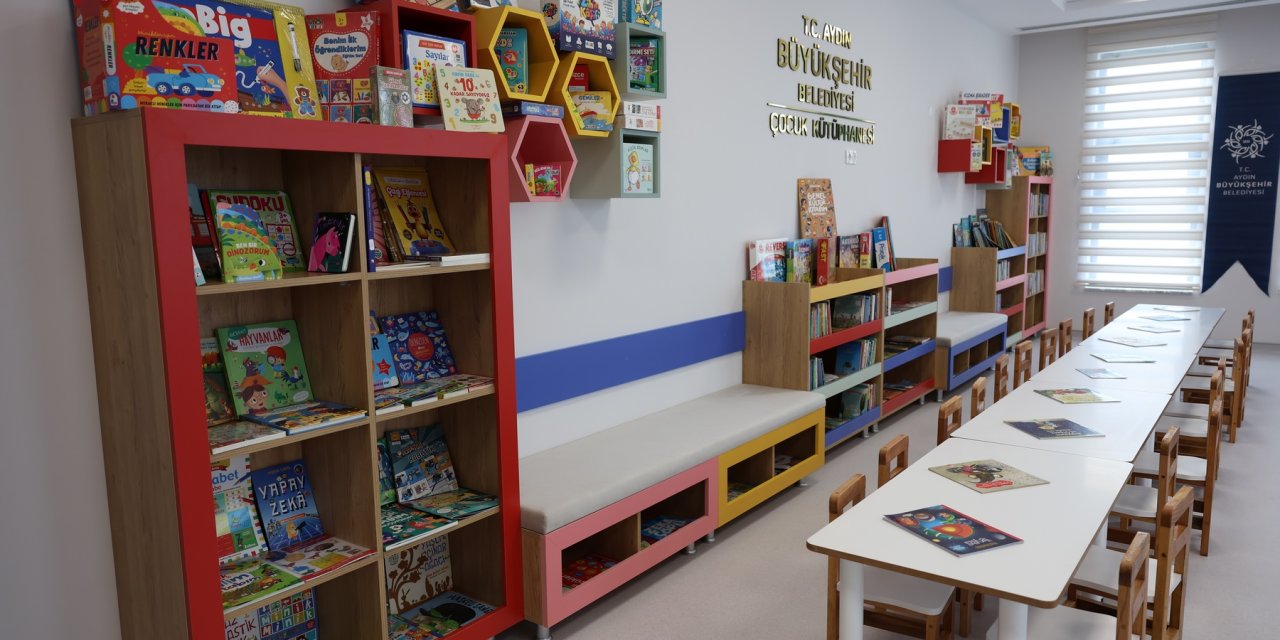 Aydın Büyükşehir Belediyesi’nden Aydın Şehir Hastanesi’ne Çocuk Kütüphanesi