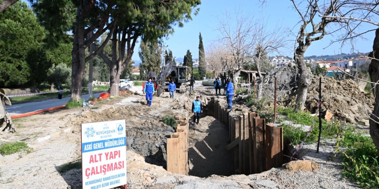 BAŞKAN ÇERÇİOĞLU’NDAN KUŞADASI’NA ALTYAPI YATIRIMI