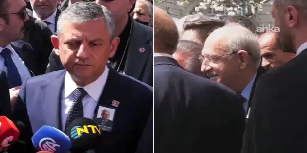 Kemal Kılıçdaroğlu, Özgür Özel'in elini sıkmadı!