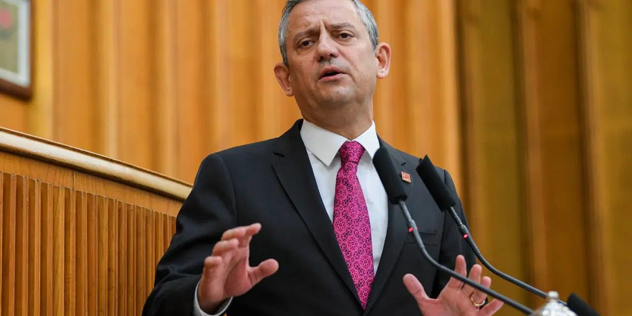 CHP lideri Özgür Özel: 