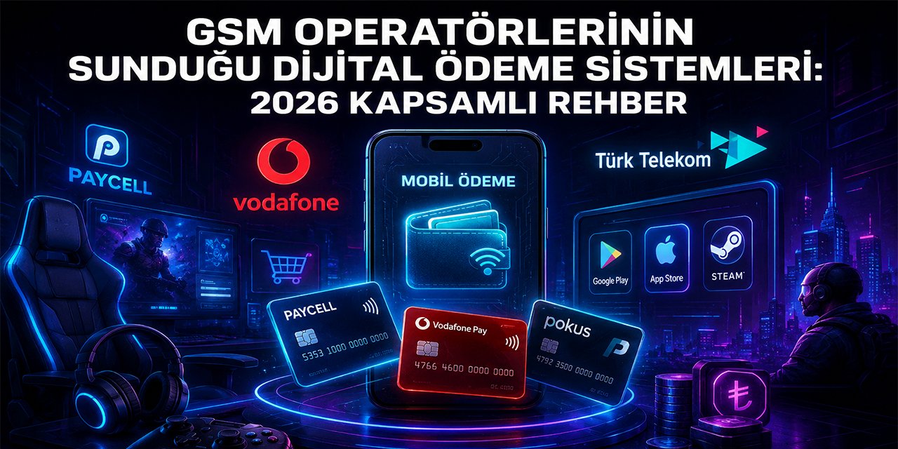 GSM Operatörlerinin Sunduğu Dijital Ödeme Sistemleri: 2026 Kapsamlı Rehber