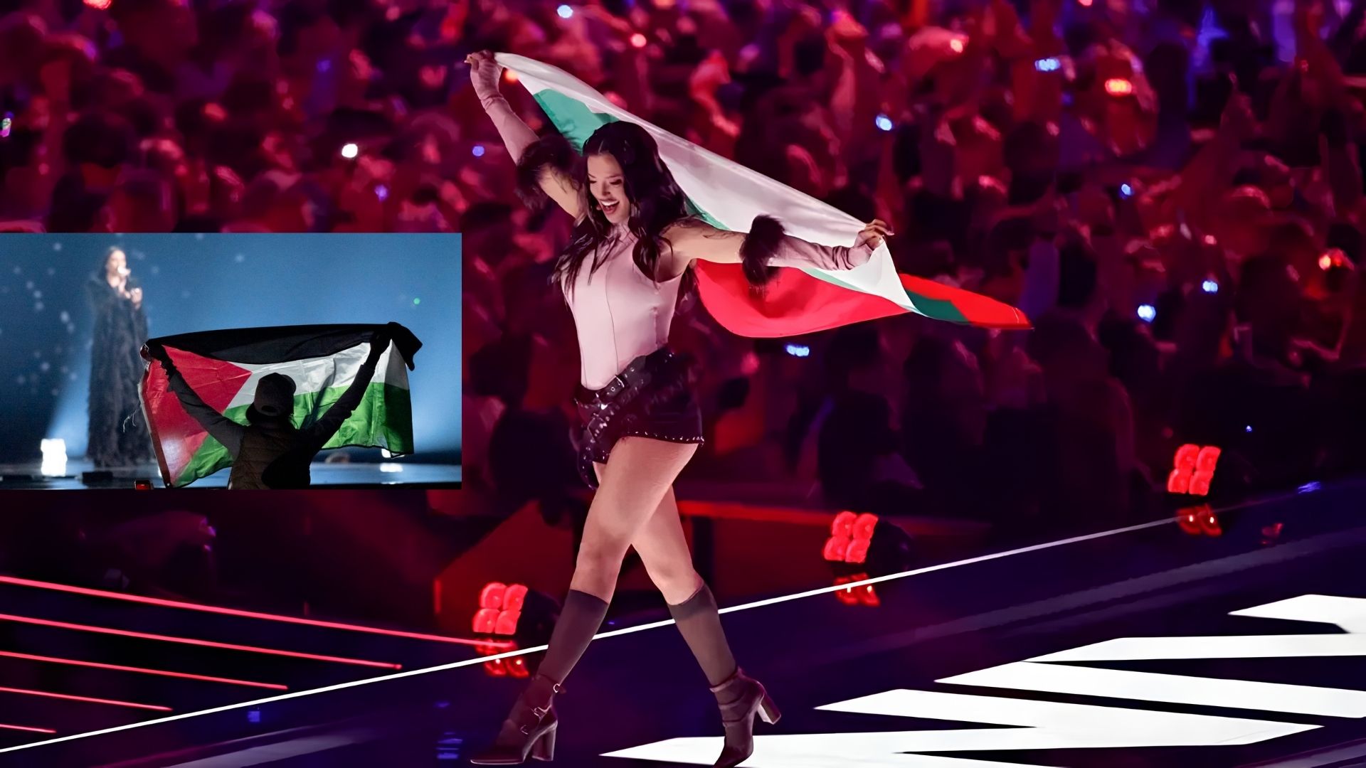 İsrail'in katılımının protesto edildiği Eurovision'u Bulgaristan kazandı!