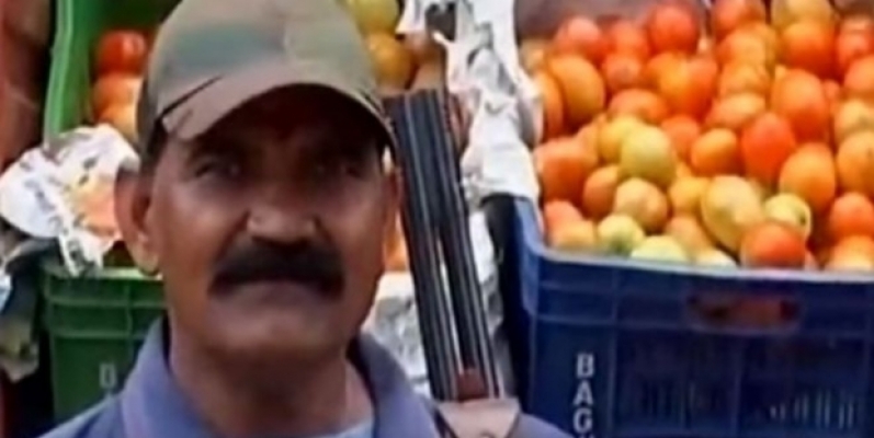 Domates fiyatı iki katına çıkınca korumalar nöbete başladı!