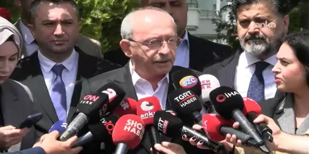 CHP Genel Başkanı Kılıçdaroğlu 'mutlak butlan' kararı sonrası ilk kez kameralar karşısına çıktı: 'Özgür Bey'e yeni görevi hayırlı olsun'