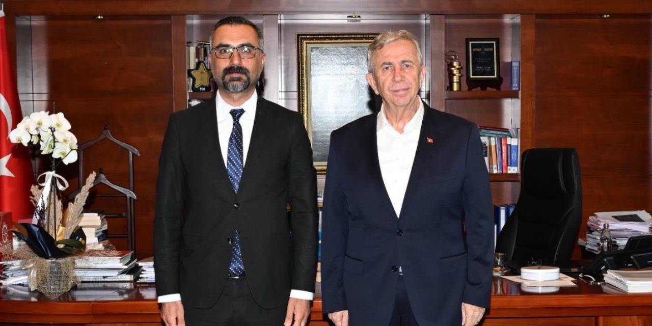 Alican Uludağ'dan Mansur Yavaş'a ziyaret