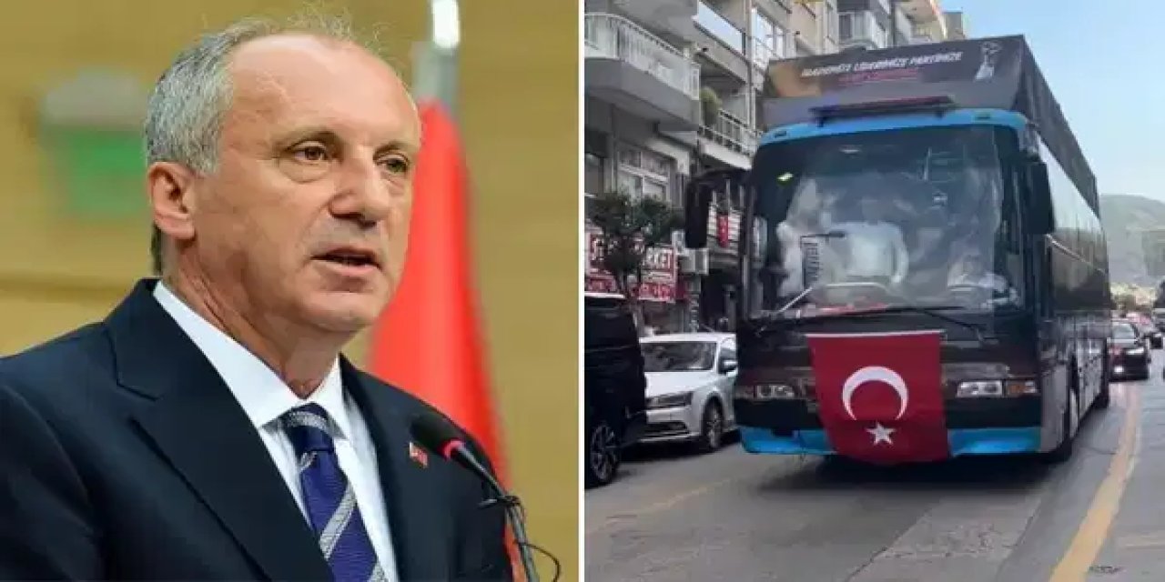 Muharrem İnce'den 'otobüs' iddiasına yanıt