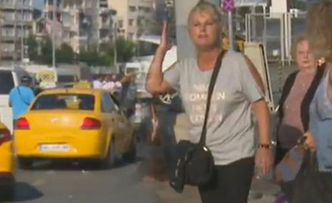 Bitmek bilmeyen taksi kavgası!