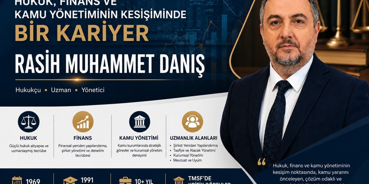 Hukuk, Finans ve Kamu Yönetiminin Kesişiminde Bir Kariyer: Rasih Muhammet Danış