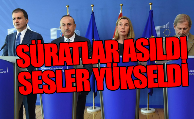 AB ile Türkiye arasında gergin toplantı