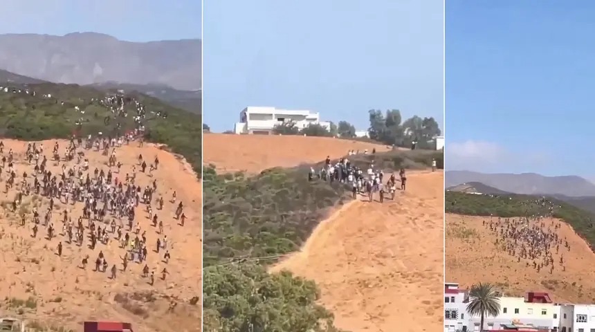 Bu sefer sosyal medya: İspanya'nın Fas sınırı yine tehlikede