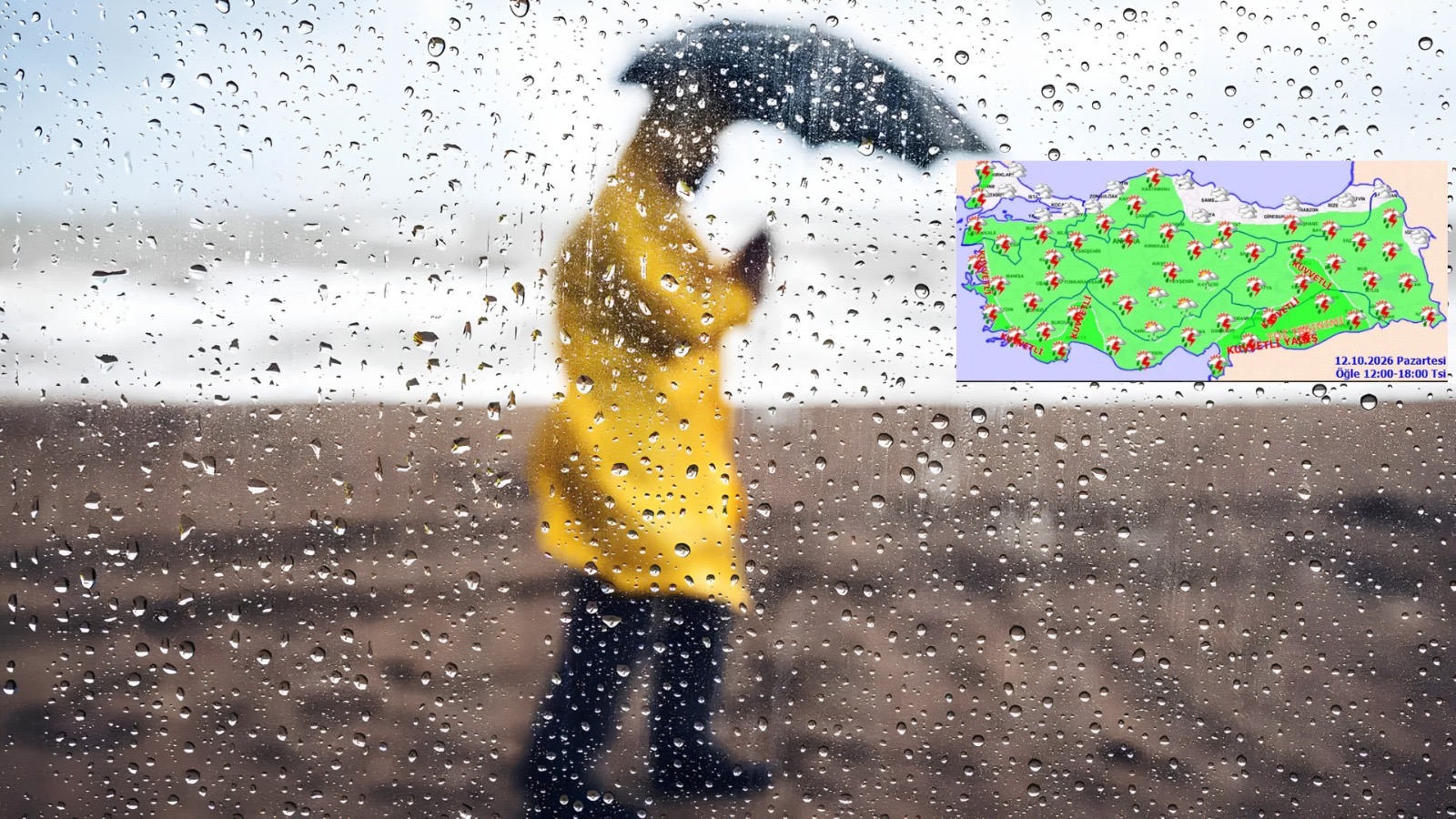 Meteoroloji’den 8 İl İçin Sarı Kodlu Uyarı: Kuvvetli Sağanak ve Toz Taşınımı Bekleniyor