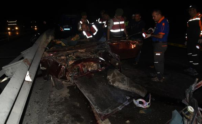 Kütahya'da trafik kazası: 3 ölü
