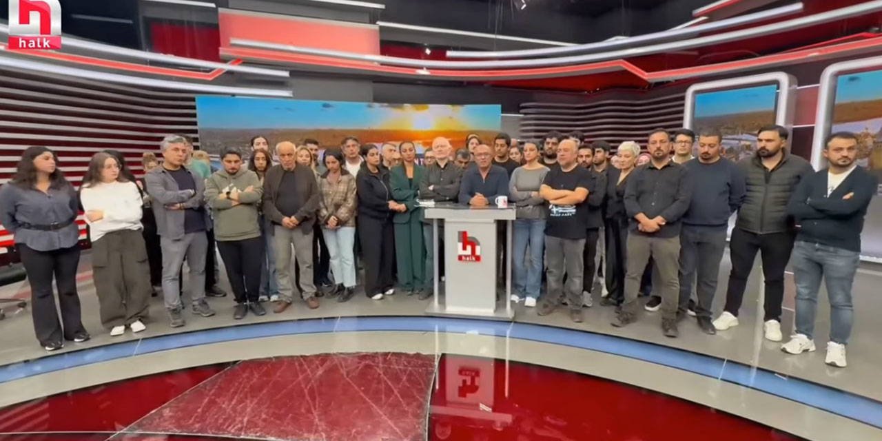 Halk TV çalışanlarından ortak açıklama: “Gazetecilik bitmez, bugünler geçer”