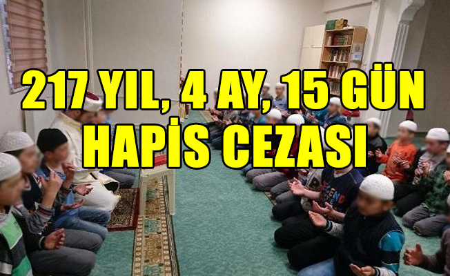 Kuran Kursu’nda çocuklara istismarı olayının cezası belli oldu!