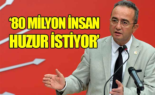 CHP'li Bülent Tezcan, MYK sonrası konuştu