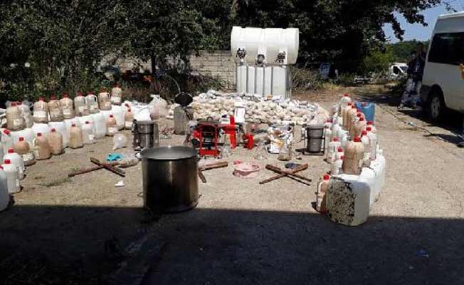 Sakarya'da büyük operasyon: Bir ton eroin ele geçirildi