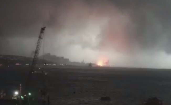 Haydarpaşa'da çıkan yangının sebebi belli oldu!