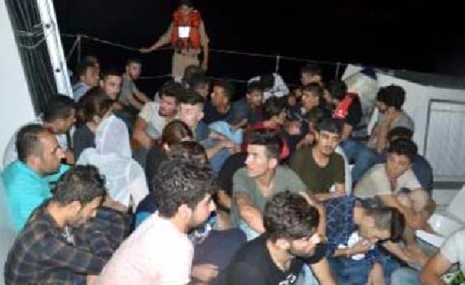 Umuda yolculuk yine sahil güvenliğe takıldı