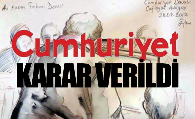 Cumhuriyet davasında 7 tahliye 5 tutuklama