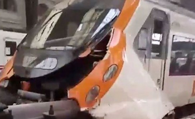 Tren istasyonunda kaza: Çok sayıda yaralı var
