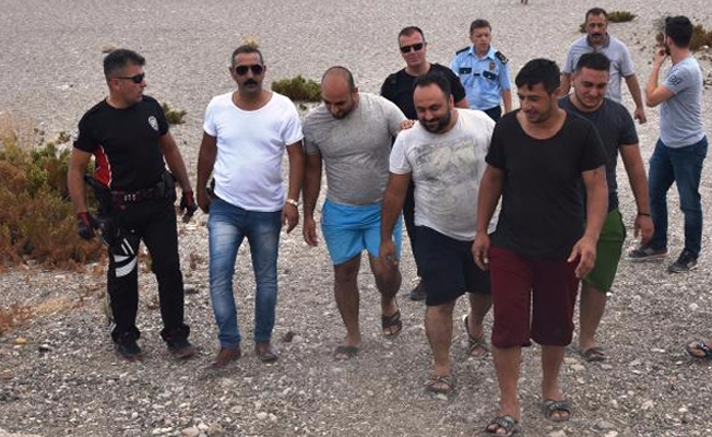 Torpille balık avlayıp polise çıkıştılar! 