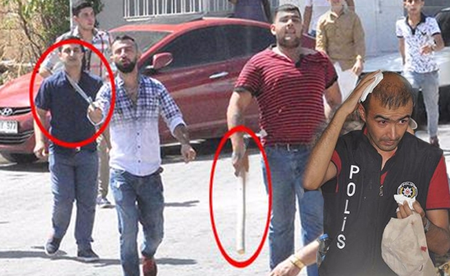 İhale savaşında kavgayı ayırmaya çalışan polis ve zabıtaları yaraladılar!
