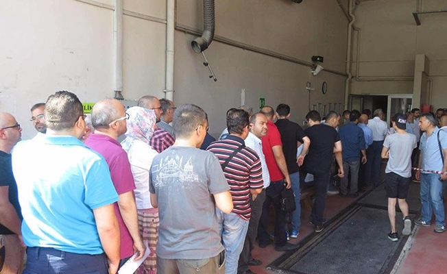 Vatandaş hasar kuyruğunda