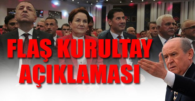 Devlet Bahçeli: Alayı geçersiz
