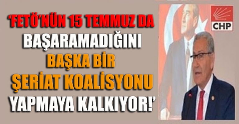 CHP'li Arslan: Yeni şeriat koalisyonu iktidarda