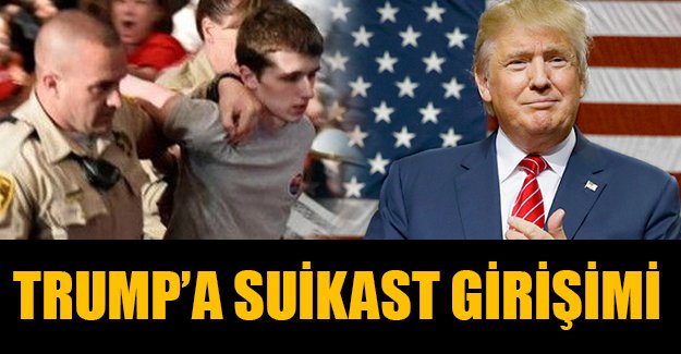 Mitingde gözaltına alınan kişi Trump'ı vurmak istemiş