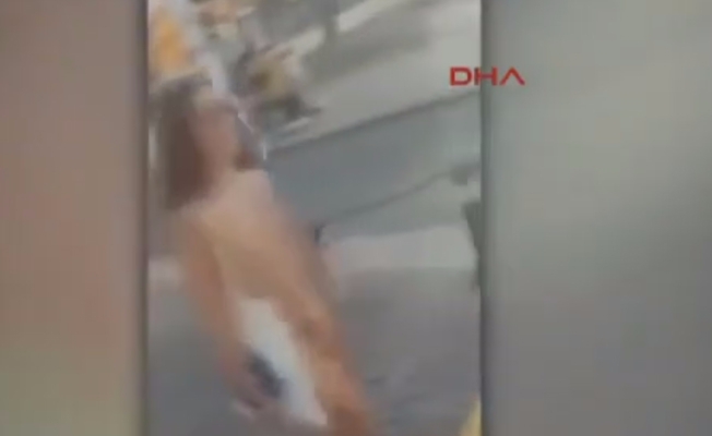 Sokaklarda çırılçıplak yürüyen kadına para cezası!