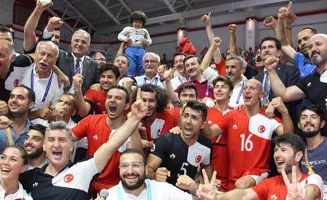 Türkiye Ukrayna karşısında altın madalyayı kaptı