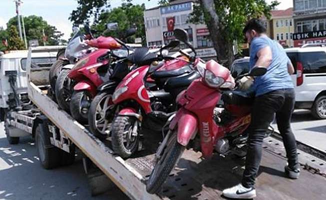 Ülke genelinde motosiklet operasyonu