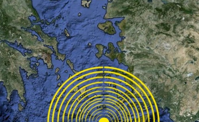 Akdeniz'de deprem