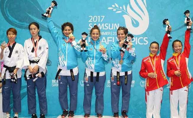 Kayserili tekvandocu olimpiyat şampiyonu oldu