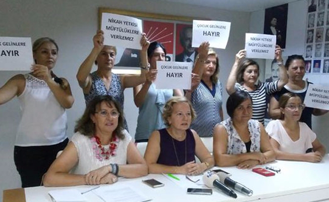 CHP’li kadınlardan dini nikah tepkisi: Çocuk gelinlere izin vermeyeceğiz