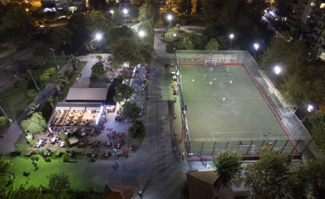 Parklar nefes alma yerleri