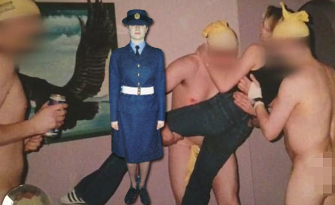 Kadın askere tacizin fotoğrafları ortaya çıktı