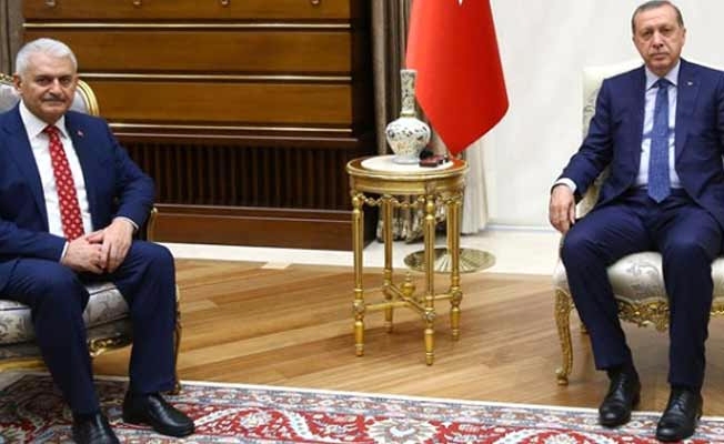 Erdoğan ve Yıldırım, Tarabya Köşkü'nde bir arada